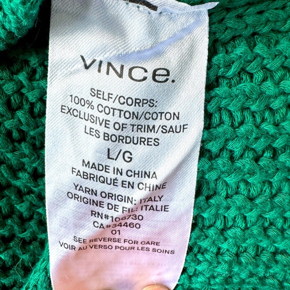 Vince sweater tank top 100% cotton - Picture 3 of 7